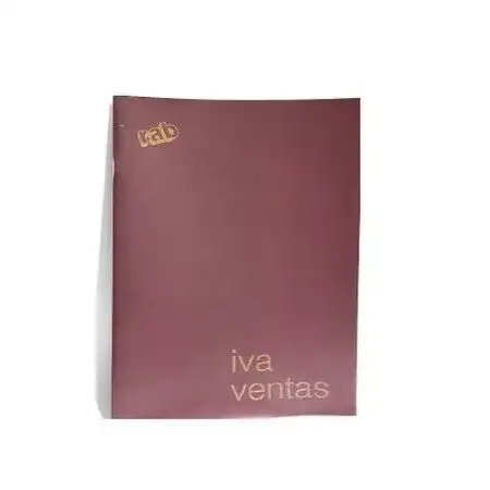 Libro IVA 24,5x35cm Rab ventas  t/flexible 48 paginas