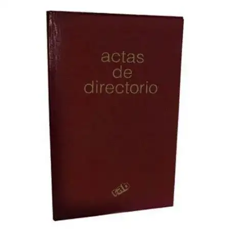 Actas de Directorio Rab 22x33cm Tapa dura 200 pág 2 manos