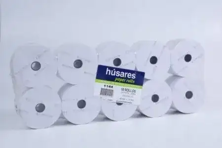 Rollos Húsares Premium Papel obra 44mm x 50m blíster x 10