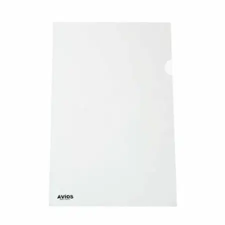 Carpeta en L Avíos Oficio Transparente