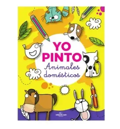 Libro Infantil para Colorear Yo Pinto