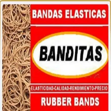Bandas elásticas Banditas Ancha Ø80mm * 5mm Caja 500 gr