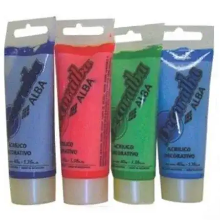 Acrílico decorativo Alba Decoralba 40 ml Jacarandá