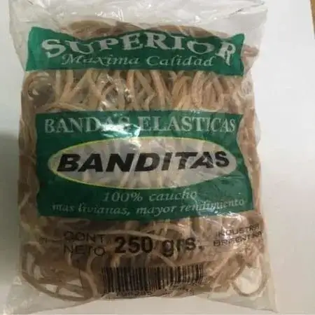 Bandas elásticas Banditas Fina Ø40mm Bolsa 250 gr