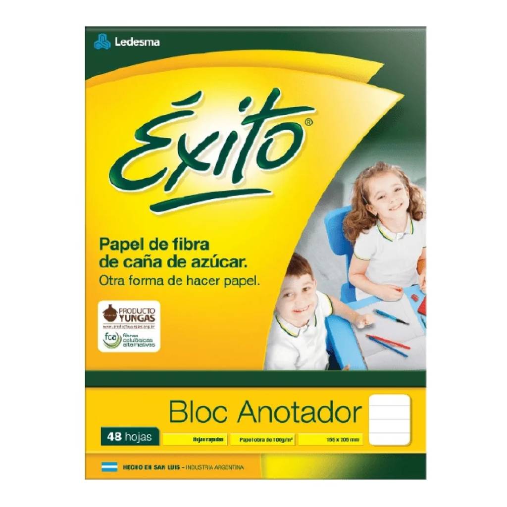 Block Exito Rayado Anotador Emblocado 48 hojas -2