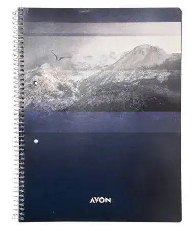 Cuaderno Avon Rayado A4 Espiralado 84 hojas