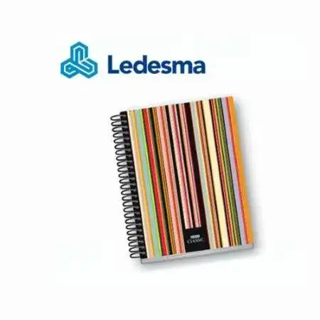 Cuaderno Ledesma Classic Rayado A4 (22x29 cm) Tapa Dura Espiralado 84 hojas