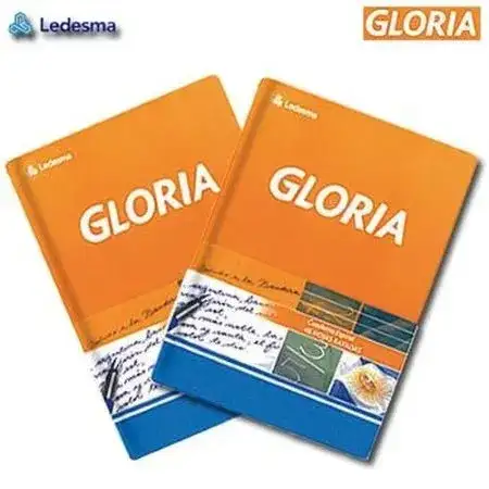 Cuaderno Gloria Cuadriculado Escolar N°1 (16x21)Tapa Dura 42 hojas