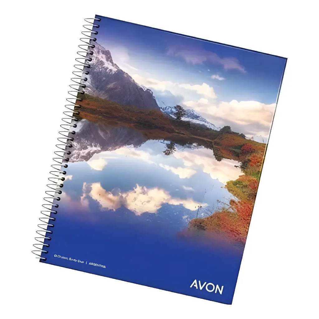 Cuaderno Avon Cuadriculado N°1 (16x21) Espiralado 84 hojas -2