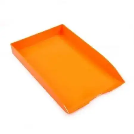 Bandeja papelera Liggo 1 piso A4 Naranja Autoapilable