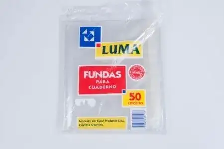 Funda de cuaderno  Luma ajustables  x 50 unidades