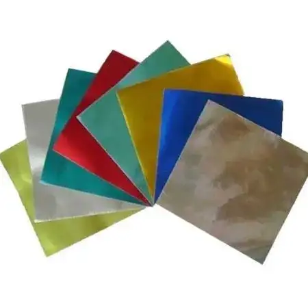 Papel Glacé Luma Metalizado Colores 10 hojas