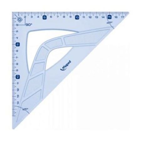 Escuadra 45° 26cm Maped   blíster x 1 -2