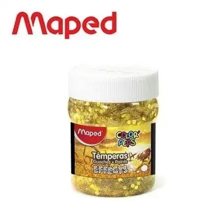 Tempera Maped effect Soles Glitter 250 grs En pote