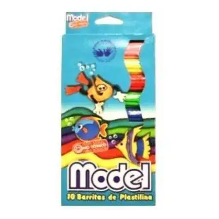 Plastilina Model 20grs 10 Colores