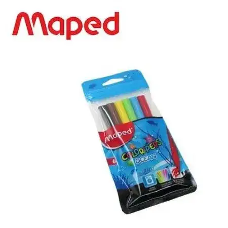 Marcadores 6 colores Maped Ocean