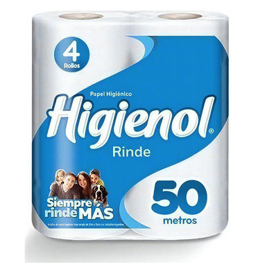Papel Higienico Higienol 4x50mts