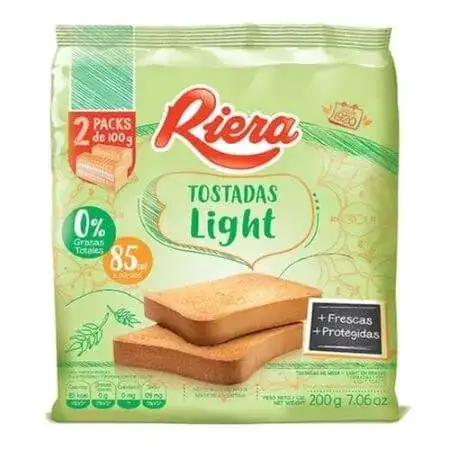 Tostadita Riera/ Manieri  Equilibrado Light 200 grs