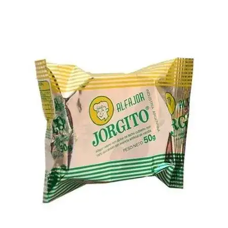 Alfajor Jorgito 160 grs Blanco blíster x 6