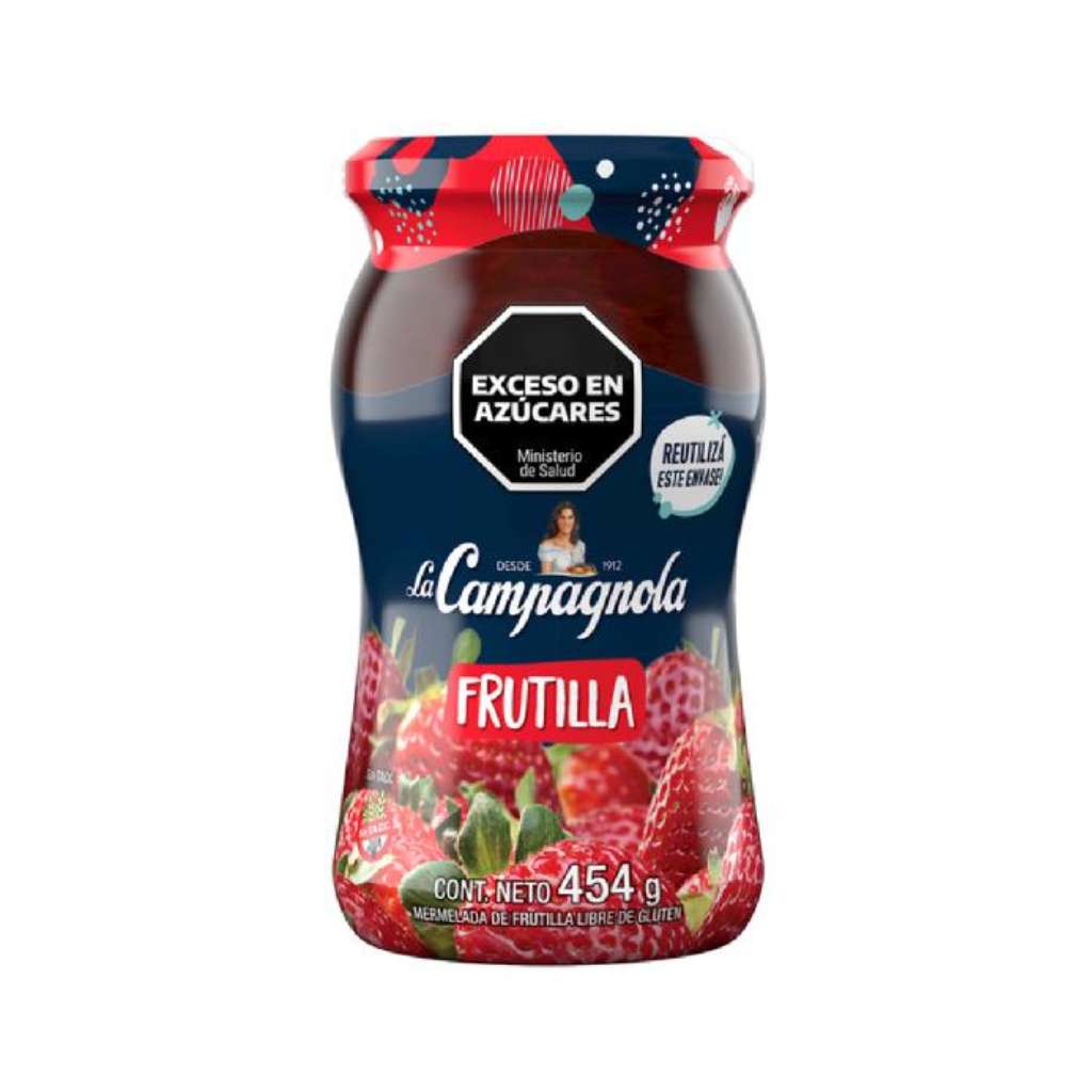 Mermelada La Campagnola 454grs Frutilla -2