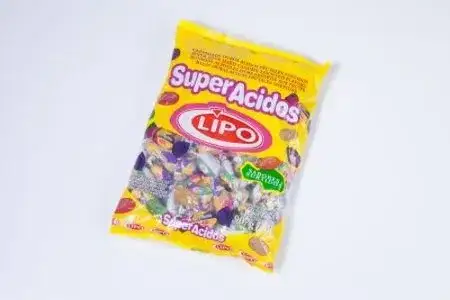 Caramelos Lipo ácidos 907 grs bolsa Super ácidos