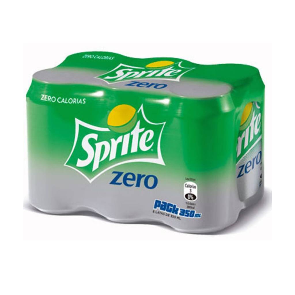 Sprite Sin Azucar Lata 354cc Pack X 6