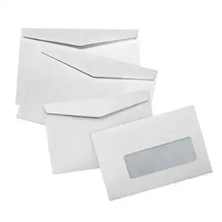 Sobres Medoro Comercial Papel obra 114x162mm Blanco caja x 500 1ra