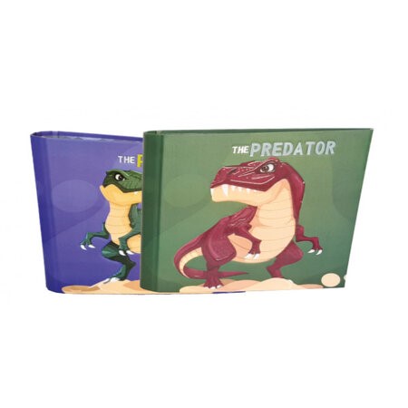 Carpeta con anillos The Predator Cartone Escolar 3 x Ø40mm -2
