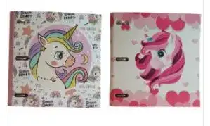 Carpeta Escolar Cartone 3X40 Unicorn