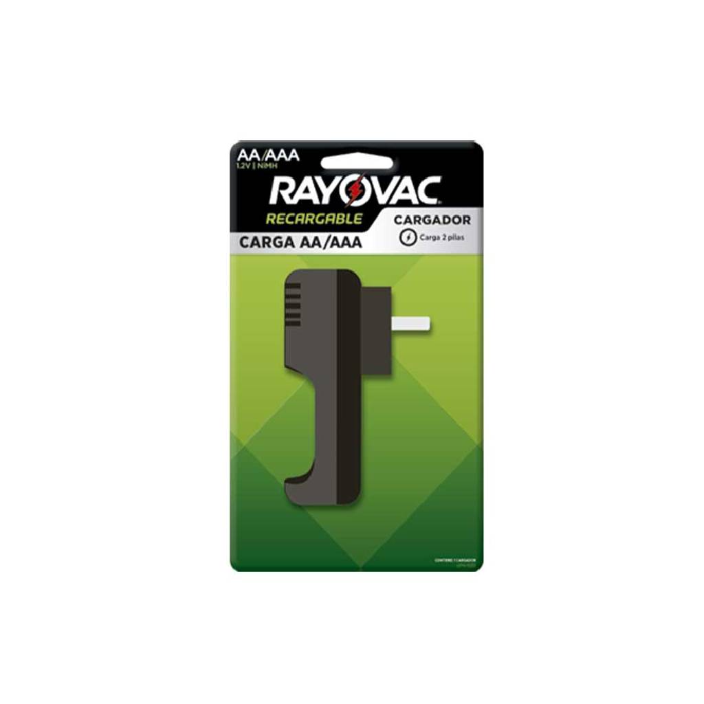 Cargador De Pilas Aa/aaa Ps61 220v Carga 2 Pilas Rayovac