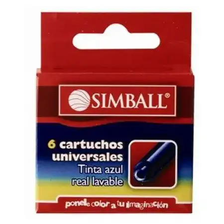 Repuesto Simball Pluma Negro x 6 unidades universal