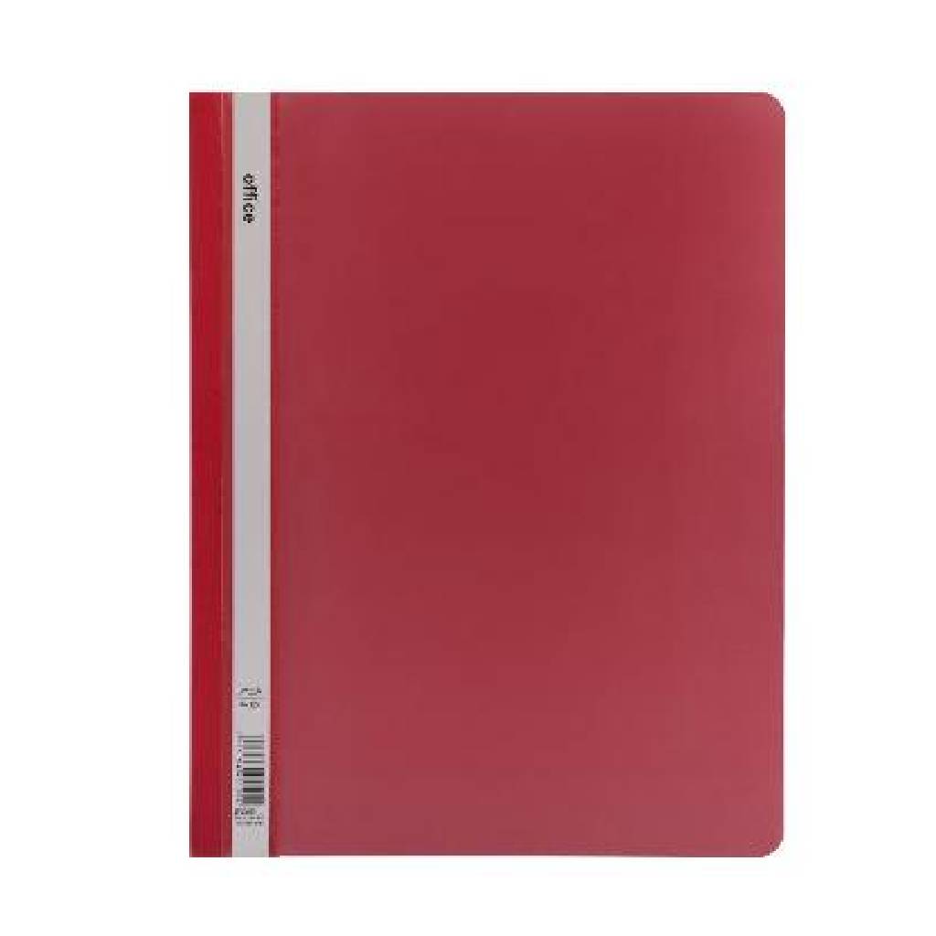 Carpeta base opaca Simball Cubierta transparente Oficio Rojo -2