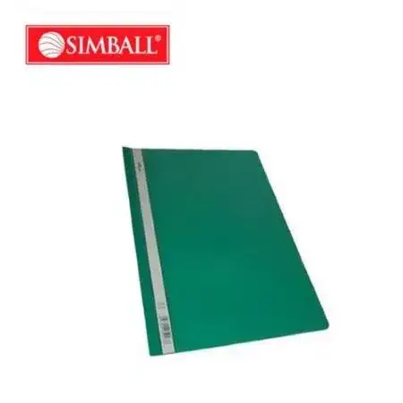 Carpeta base opaca Simball Cubierta transparente Oficio Verde