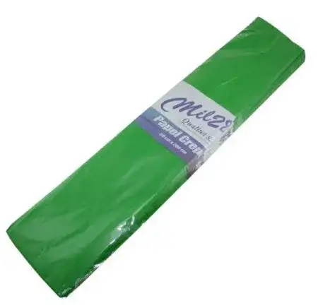 Papel Crepe Verde medio  Mil28 50cmx2m x unidad