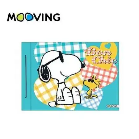 Carpeta de dibujo Mooving Snoopy Nº5 2 tapas Con cordón