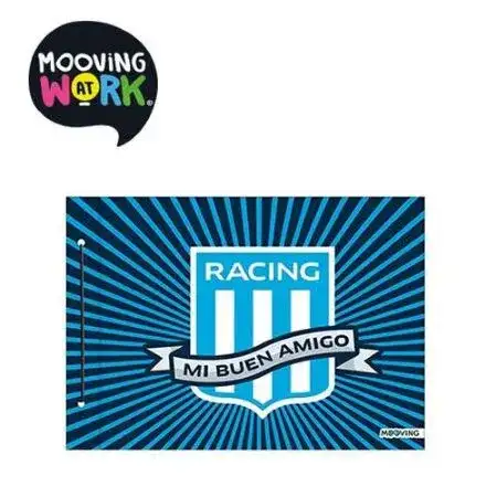 Carpeta de dibujo Mooving Racing Nº5 2 tapas Con cordón