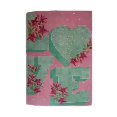 Cuaderno Mooving Love Rayado Escolar Tapa flexible 96 hojas