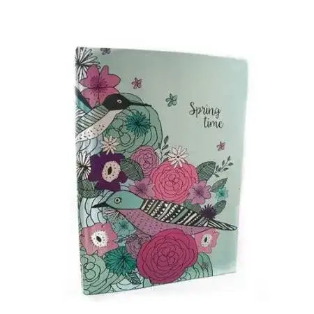 Cuaderno Mooving Spring Rayado Escolar Tapa flexible 96 hojas