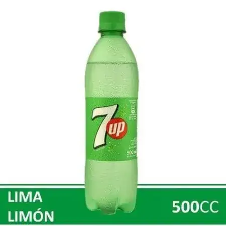 Gaseosa Seven Up 500cc Pack x 12