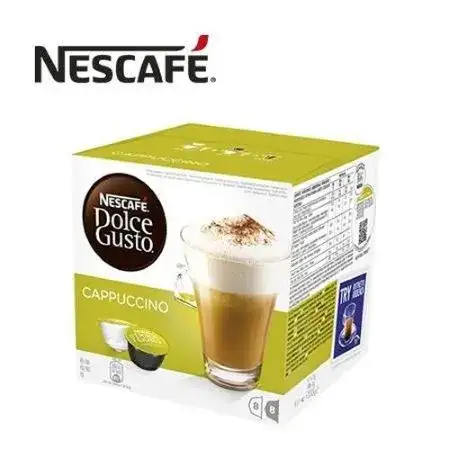 Café Nescafe Dolce Gusto En cápsula 16 un (8cafe 8 leche) Cappuccino