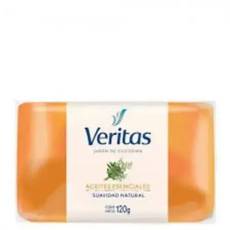 Jabón Veritas de tocador 120gr Aceites esenciales