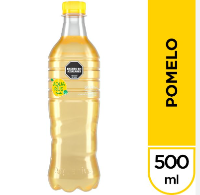 Agua saborizada Aquarius Pomelo 500cc Pack x 12 -2