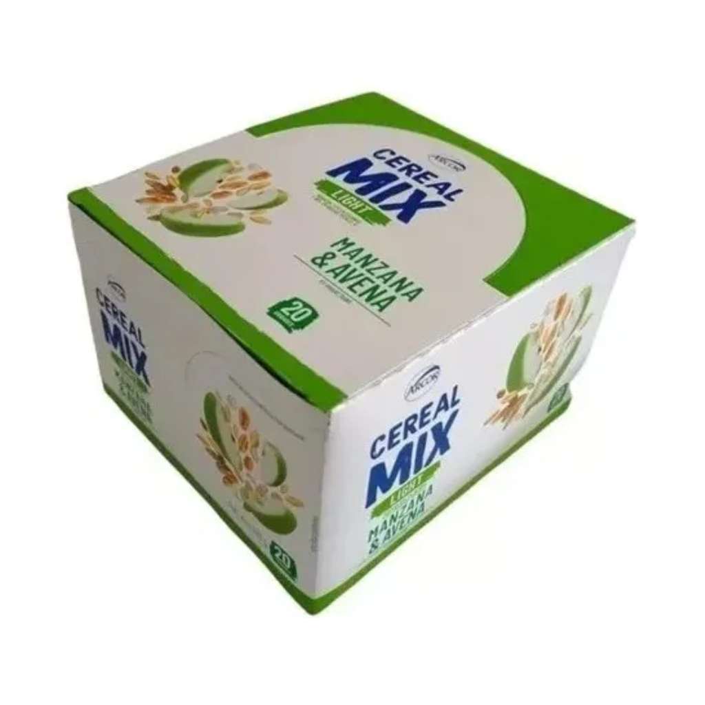 Barra de cereal Cereal Mix Yogurth 28grs Caja x 20 unidades Manzana y Avena Light