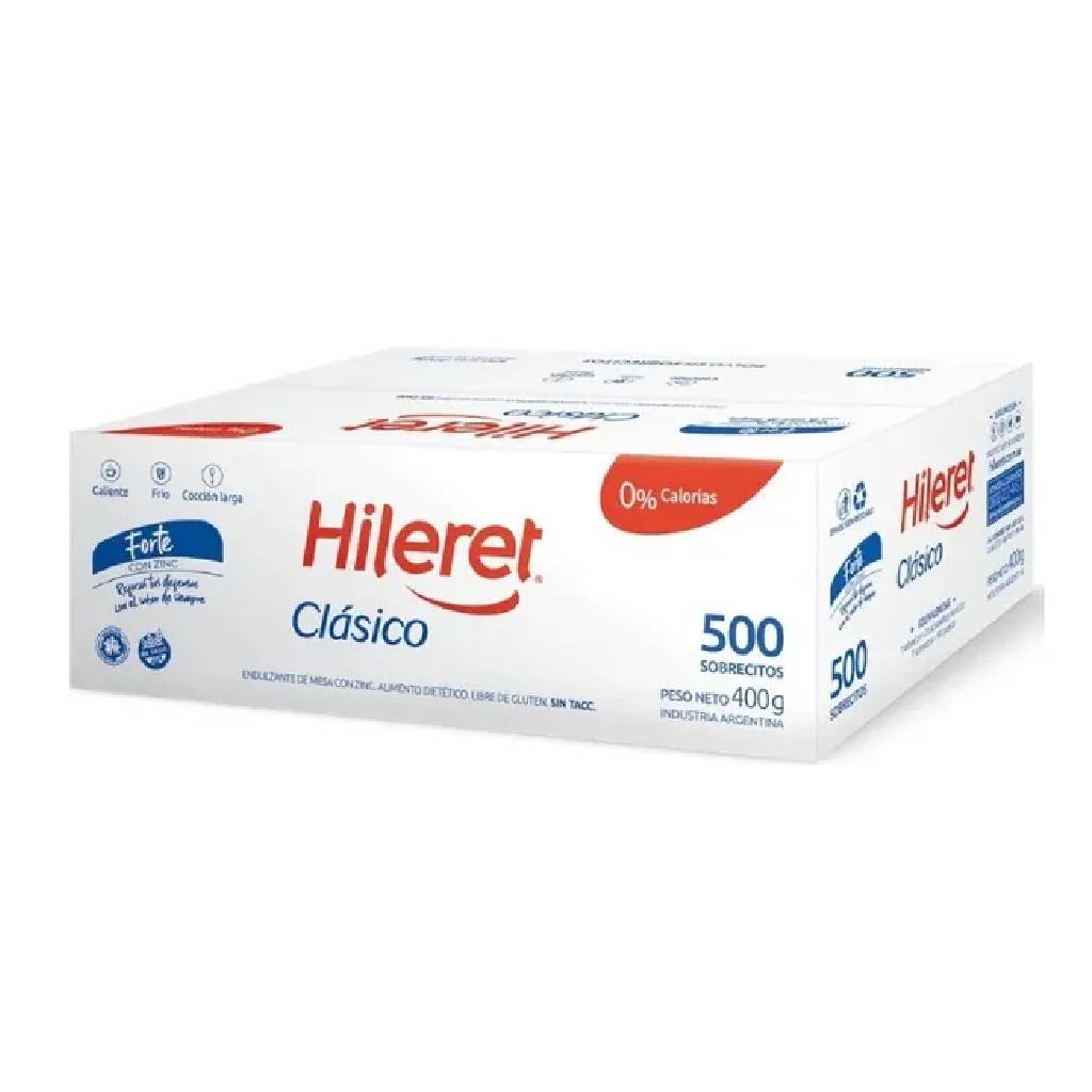 Edulcorante Hileret 1a10 en sobre 500 unidades -2