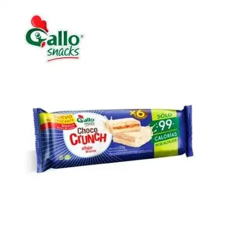 Alfajor Cereal Mix ó Choco arroz ó Choco Crunch de Arroz 6 unidades