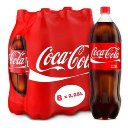 Gaseosa Coca Cola Original 2,25lts Pack X 8 - Lyris