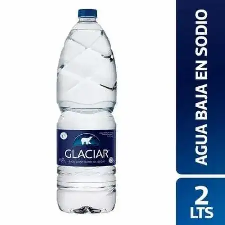 Agua mineral Glaciar Sin gas 2 Litro Pack x 6
