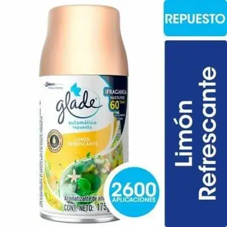 Aromatizador Glade automático Repuesto 170grs Limón