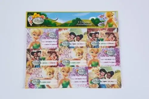 Etiquetas Multiscope Tinker bell Escolares 9 Etiquetas