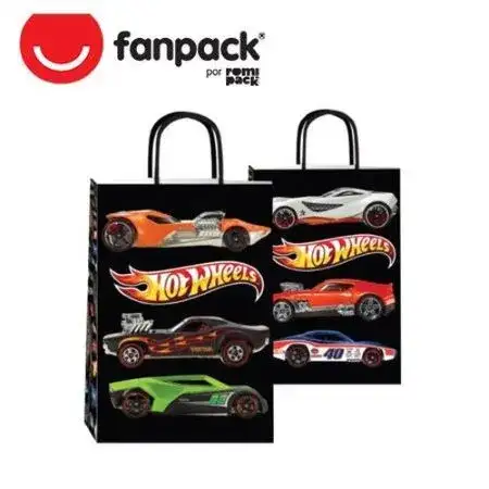 Bolsa de papel Neo Pack Hot Wheels 14x08x20cm